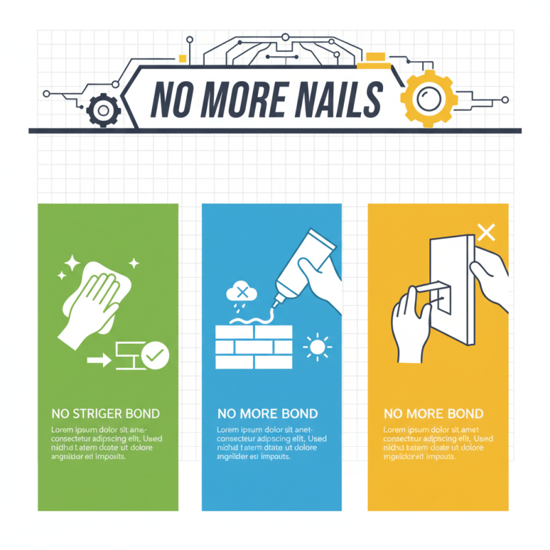 2026 How to Use No More Nails Adhesive Effectively?