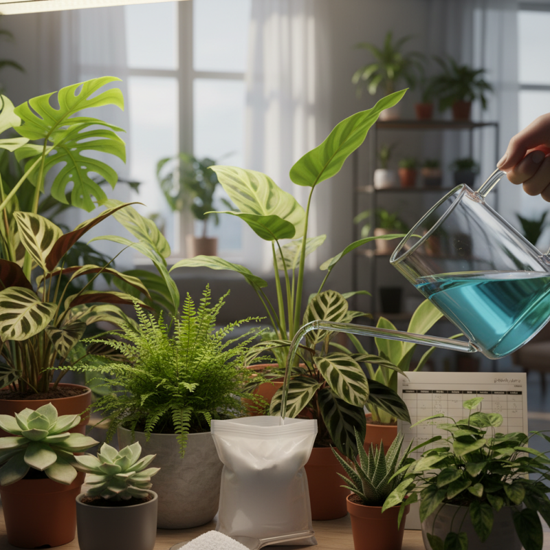 Why Choose Water Soluble Indoor Plant Fertilizer for Your Plants?