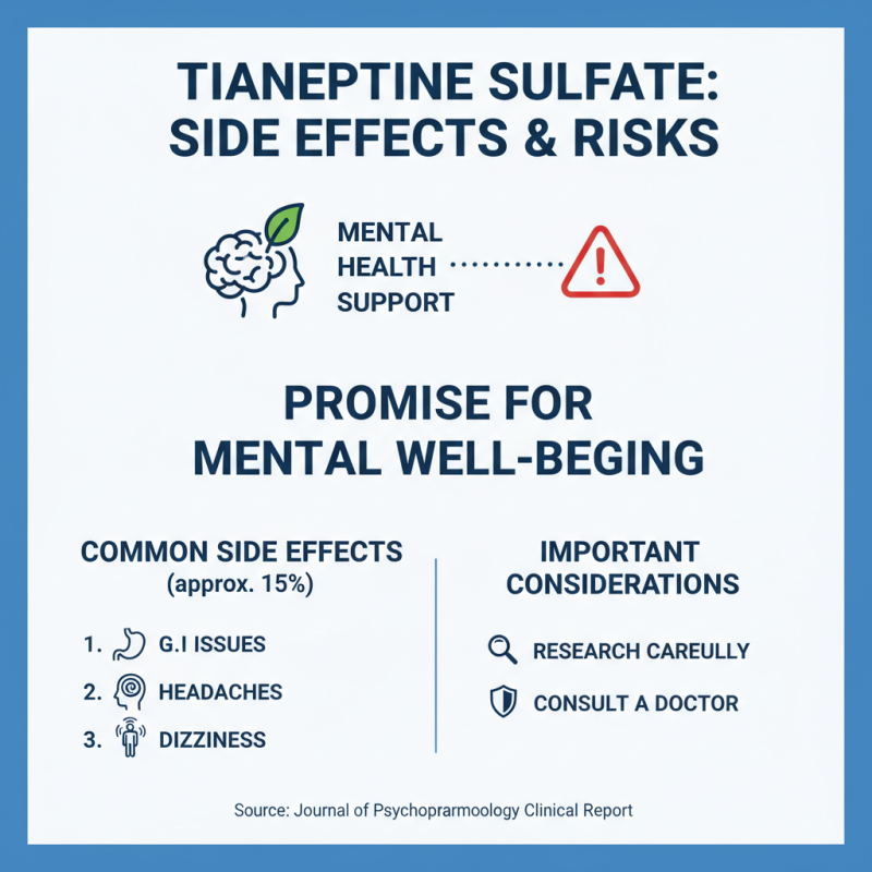 How to Use Tianeptine Sulfate for Mental Health Support?