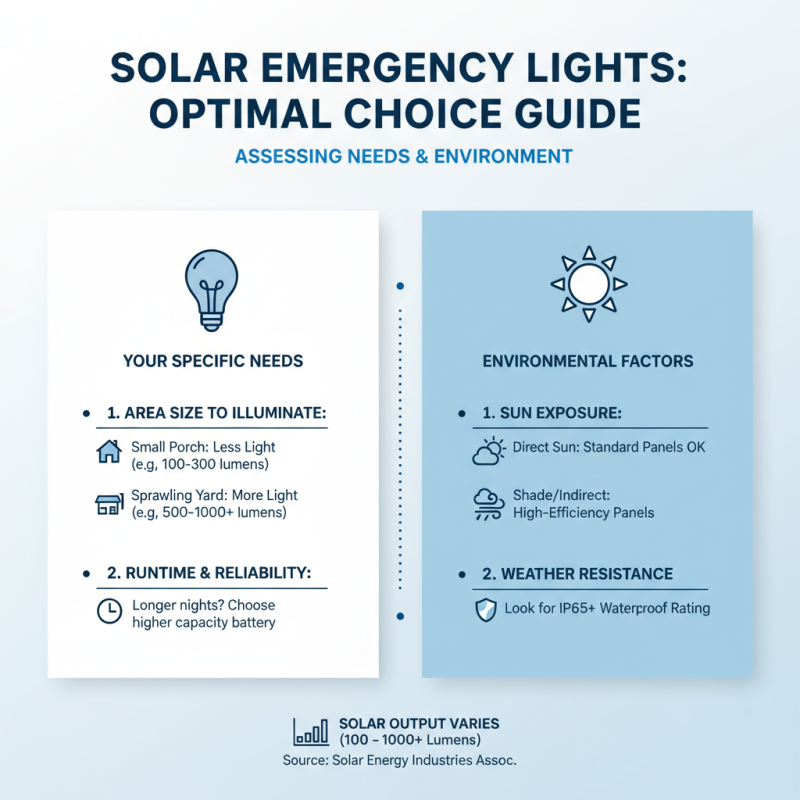 How to Choose the Best Solar Emergency Light for Your Needs?