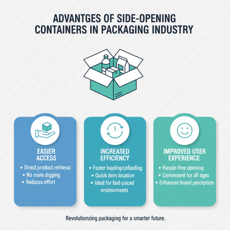 The Benefits of Using Side Opening Containers in Modern Packaging Solutions?