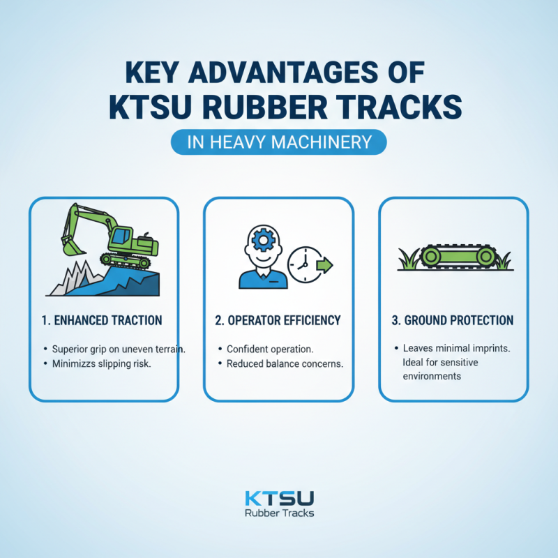 Top Benefits of KTSU Rubber Tracks for Heavy Machinery Users?