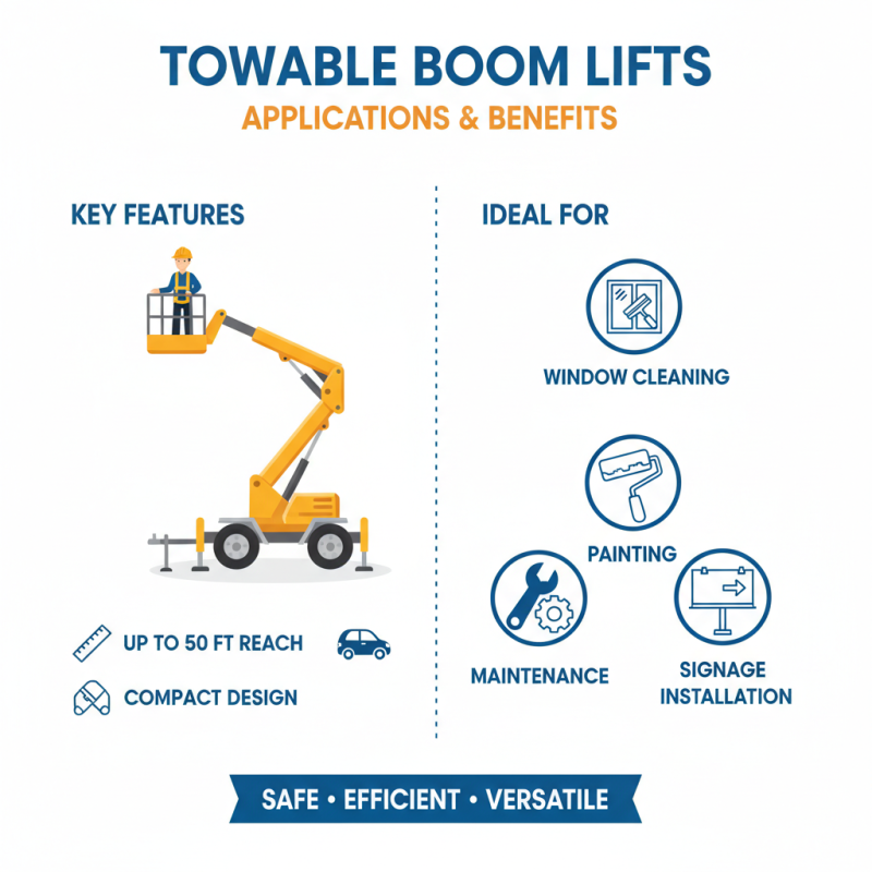 How to Choose the Right Towable Boom Lift Rental for Your Project?