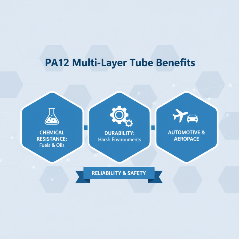 What are the benefits of PA12 multi-layer tubes in applications?