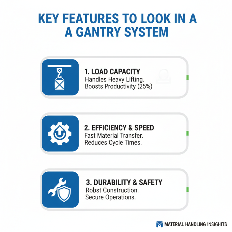 2026 Best Gantry System for Efficient Material Handling?