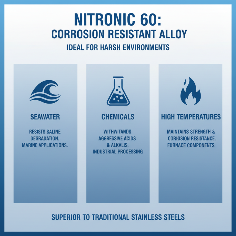Nitronic 60 Stainless Steel Tips for Superior Corrosion Resistance?