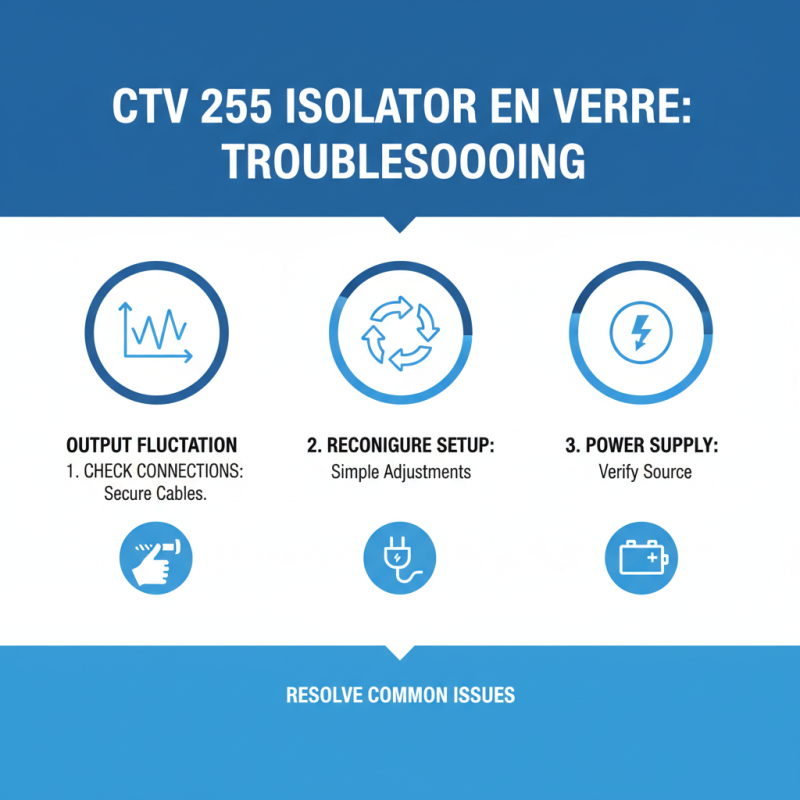 2026 How to Use Ctv 255 Isolator En Verre for Optimal Performance?