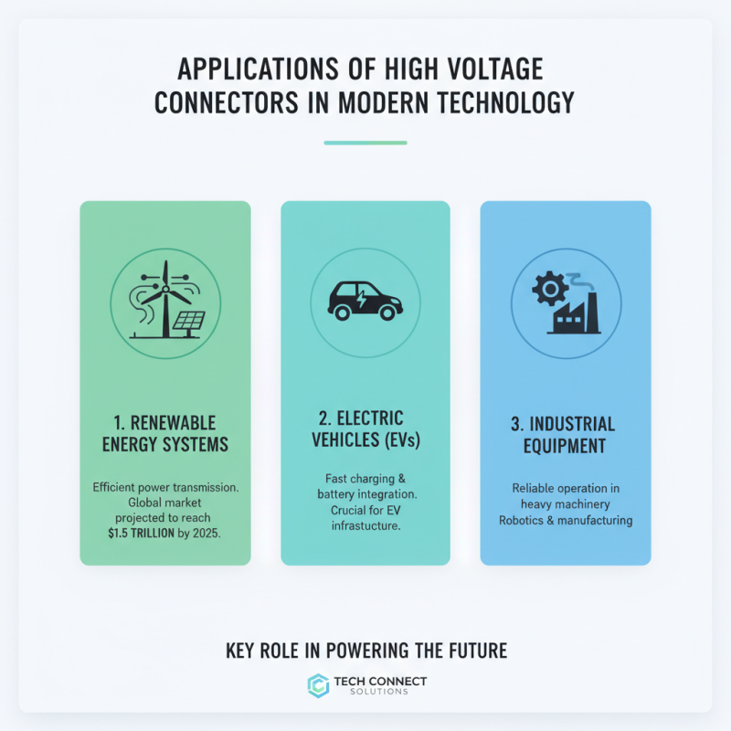 Why High Voltage Connectors Are Essential for Modern Electrical Systems?