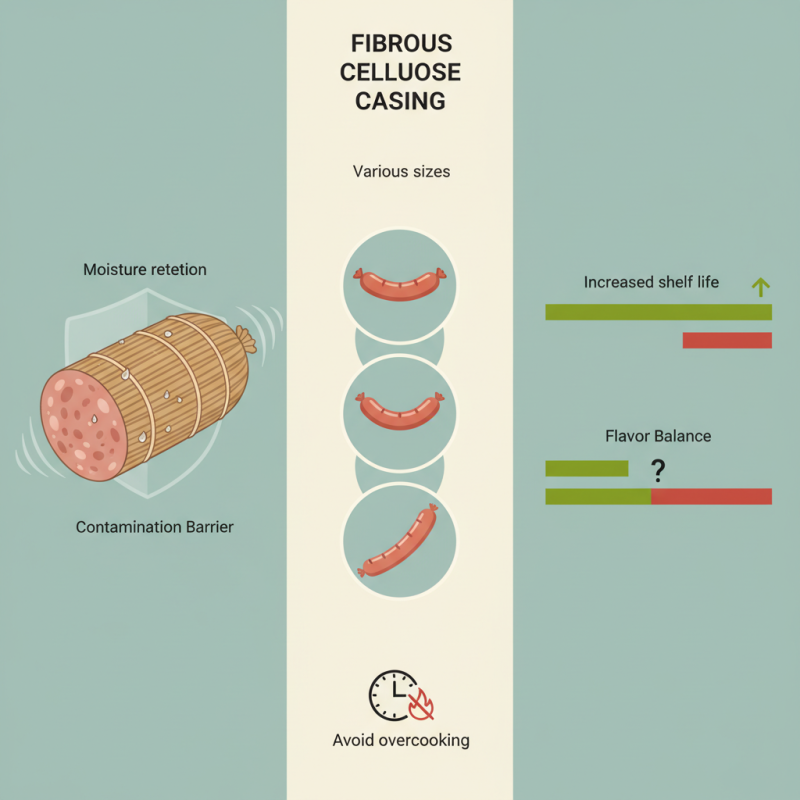 How to Use Fibrous Cellulose Casing for Sausage Making?