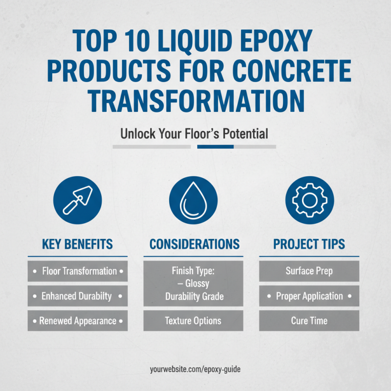 10 Best Liquid Epoxy for Concrete to Transform Your Floors?