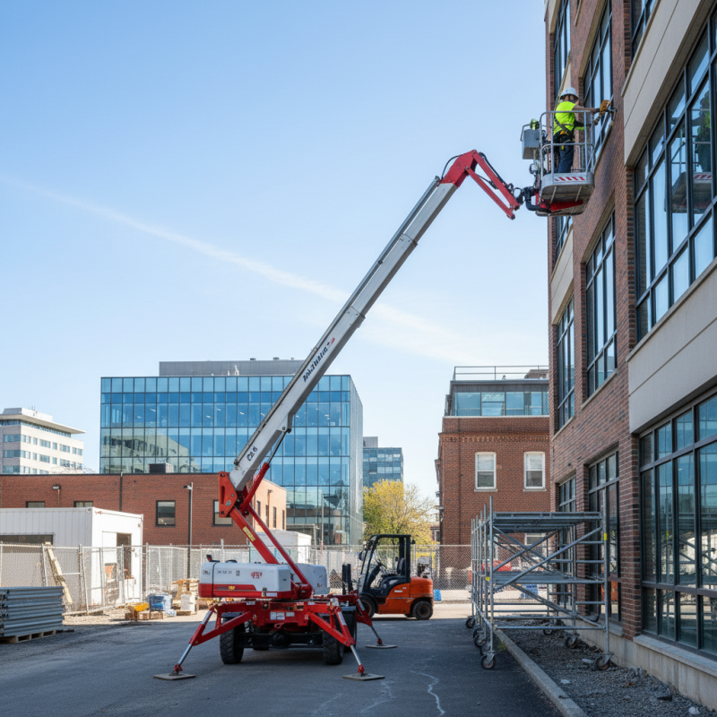How to Choose the Right Towable Boom Lift Rental for Your Project?