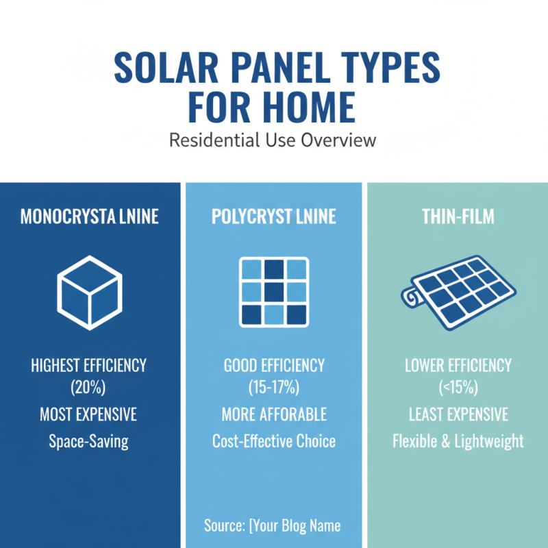 What is the Best Type of Solar Panels for Your Home?