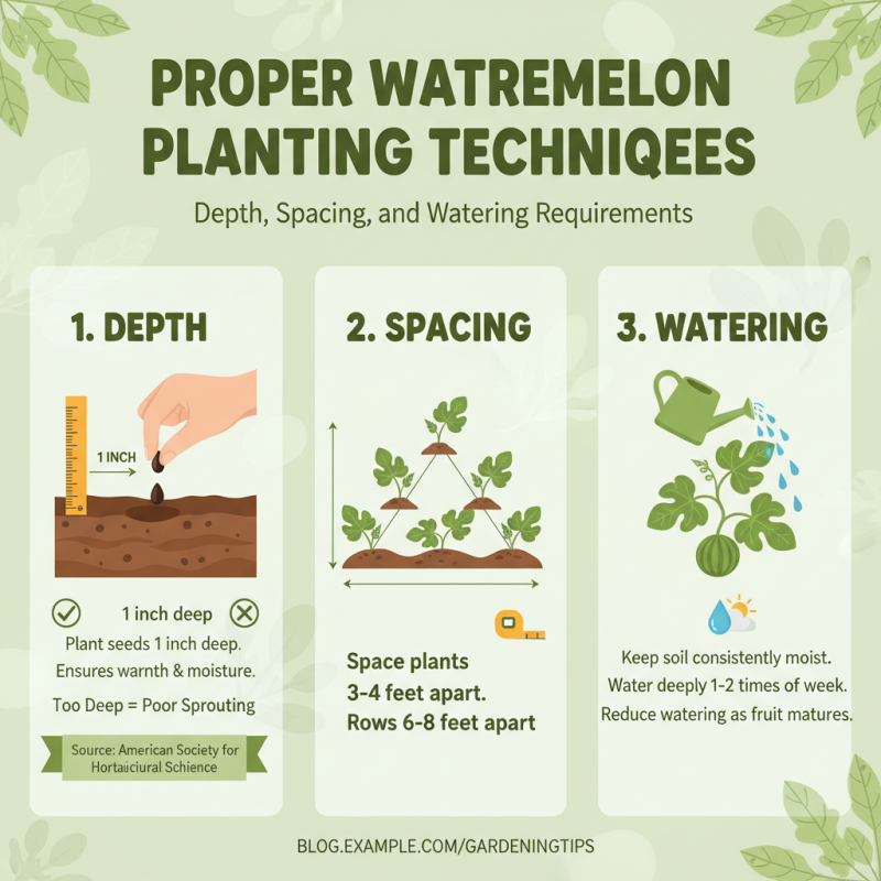 How to Grow Watermelon Seeds for a Bountiful Harvest?