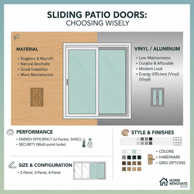 How to Choose the Best Sliding Patio Doors for Your Home?