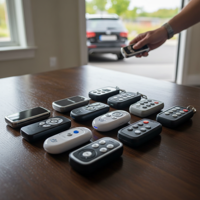 Top 10 Garage Door Remote Options for Easy Access?