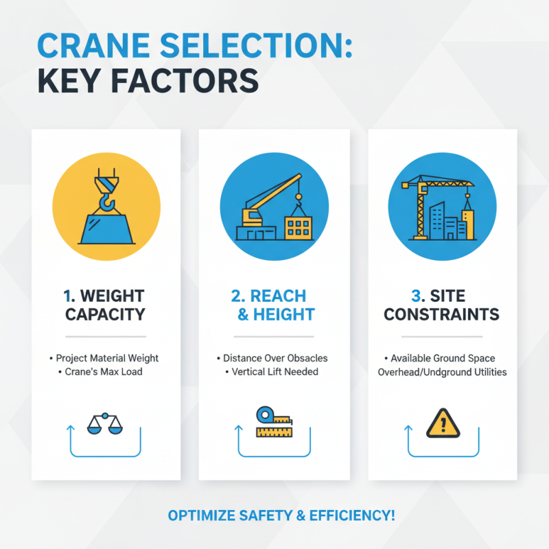 How to Choose the Right Company Crane for Your Project Needs?