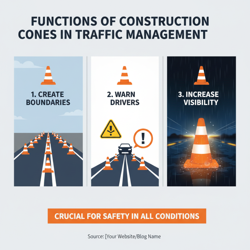 Why Are Construction Cones Essential for Road Safety and Traffic Management?