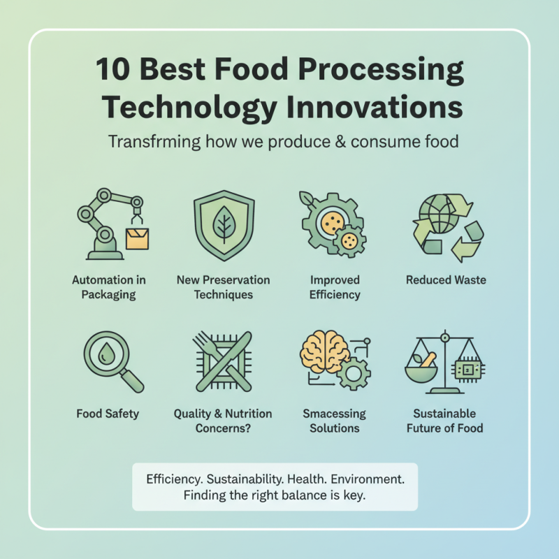 10 Best Food Processing Technology Innovations You Should Know?