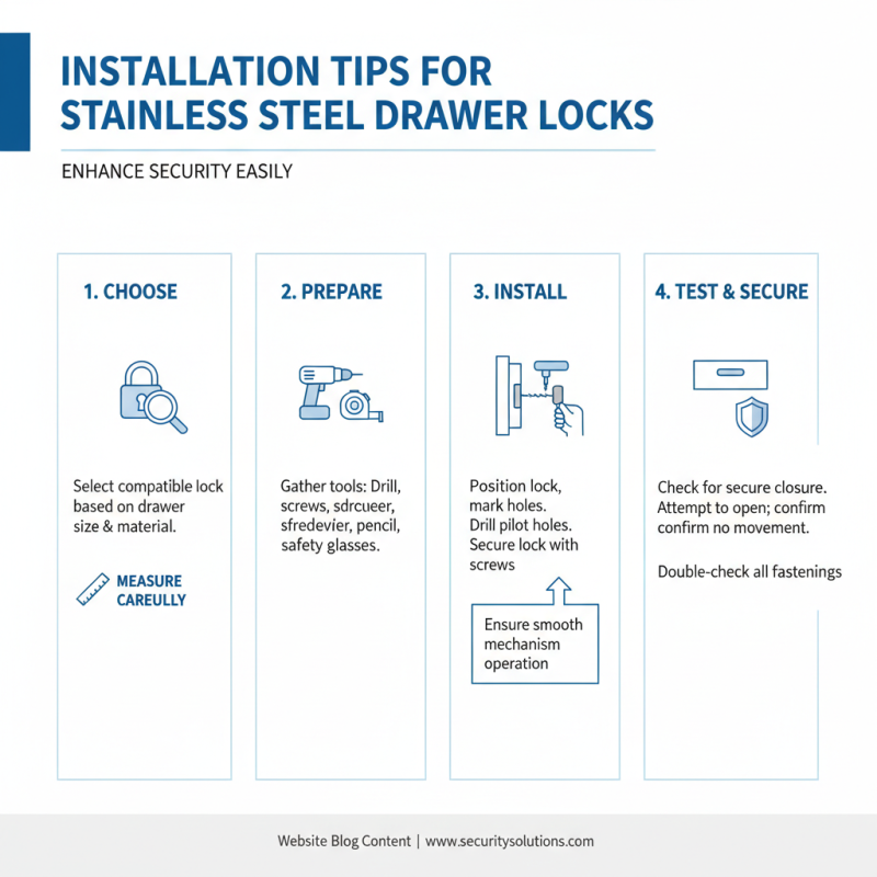 Why Choose a Stainless Steel Drawer Lock for Your Security Needs?