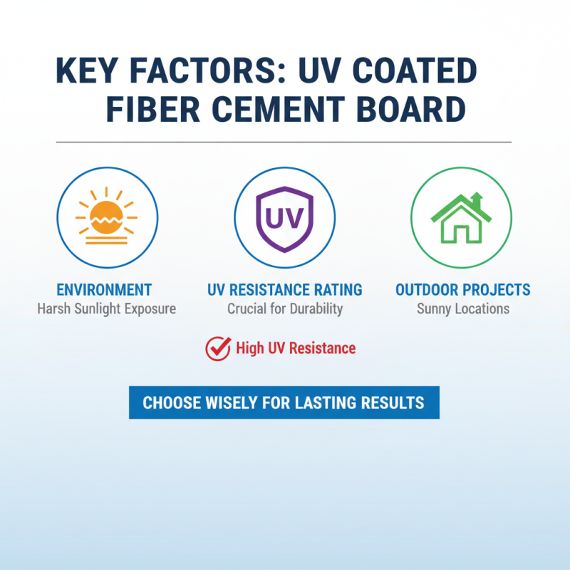 How to Choose Uv Coated Fiber Cement Board for Your Project?