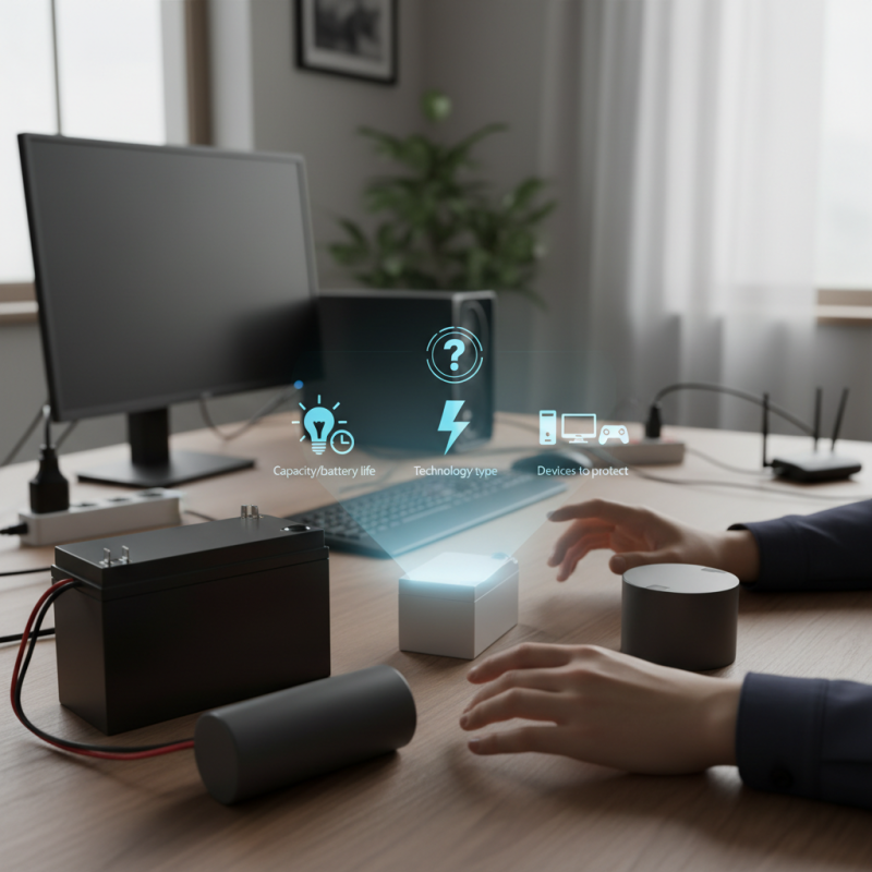 How to Choose the Best UPS Battery for Your Needs?