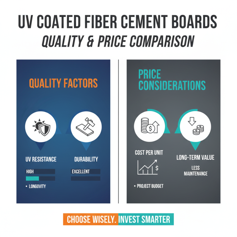 How to Choose Uv Coated Fiber Cement Board for Your Project?