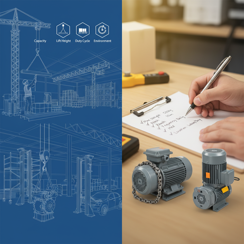 2026 How to Choose the Best Electric Trolly Hoist for Your Needs?