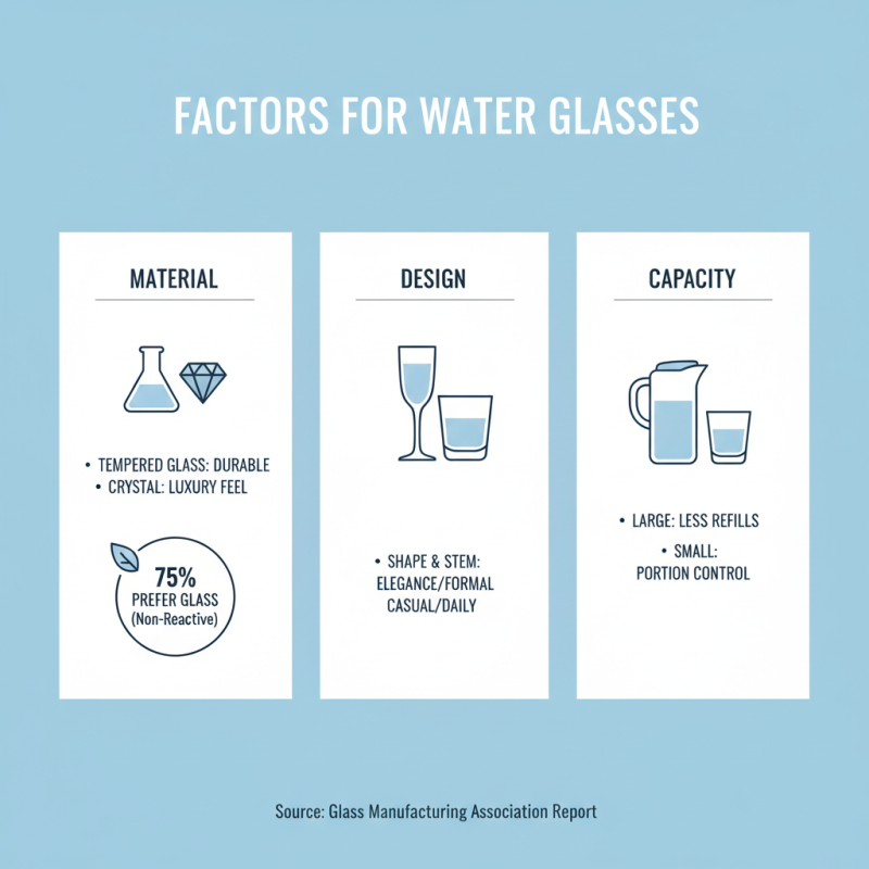 Best Water Glasses Set for Every Home Why Choose One?