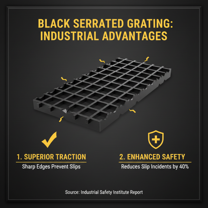 Why Choose Black Serrated Grating for Your Projects?