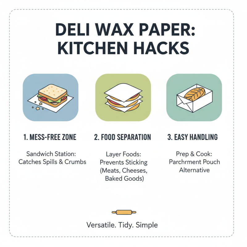 Digital Tips for Using Deli Wax Paper Sheets Effectively?