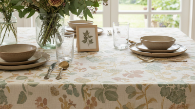 Floral Tablecloth Trends in 2026 What to Expect?