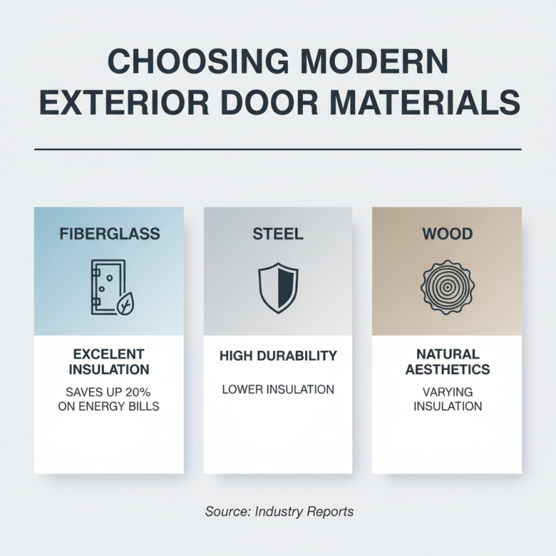 How to Choose Modern Exterior Doors for Your Home?