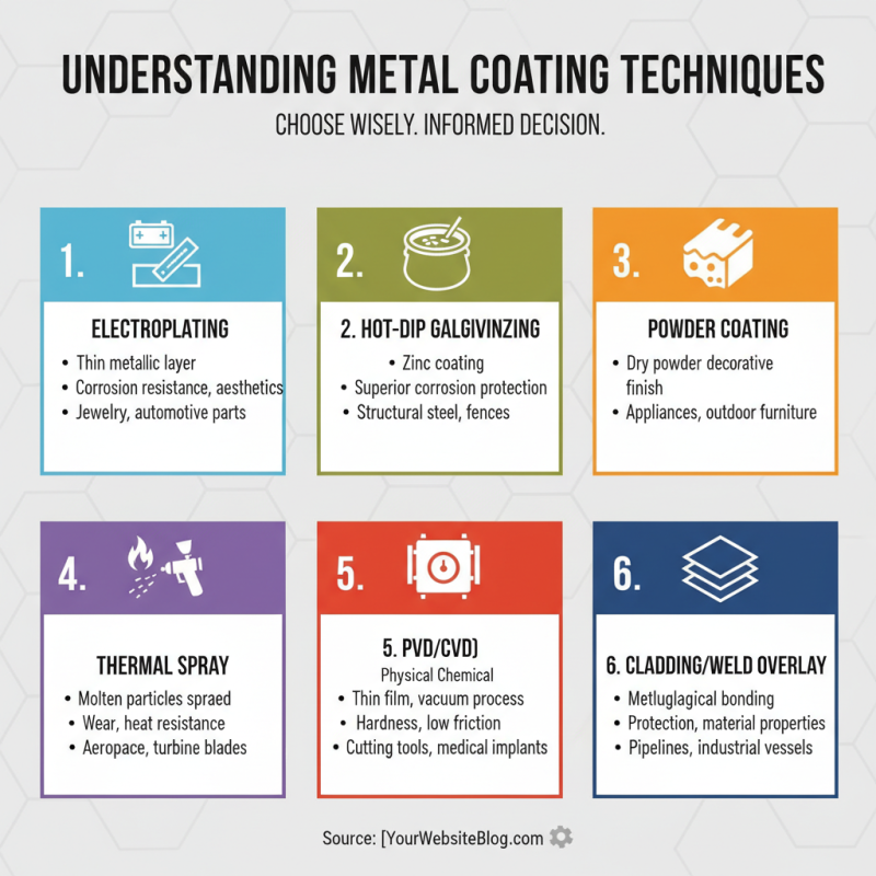 10 Essential Tips for Choosing the Right Metal Coating Technique?