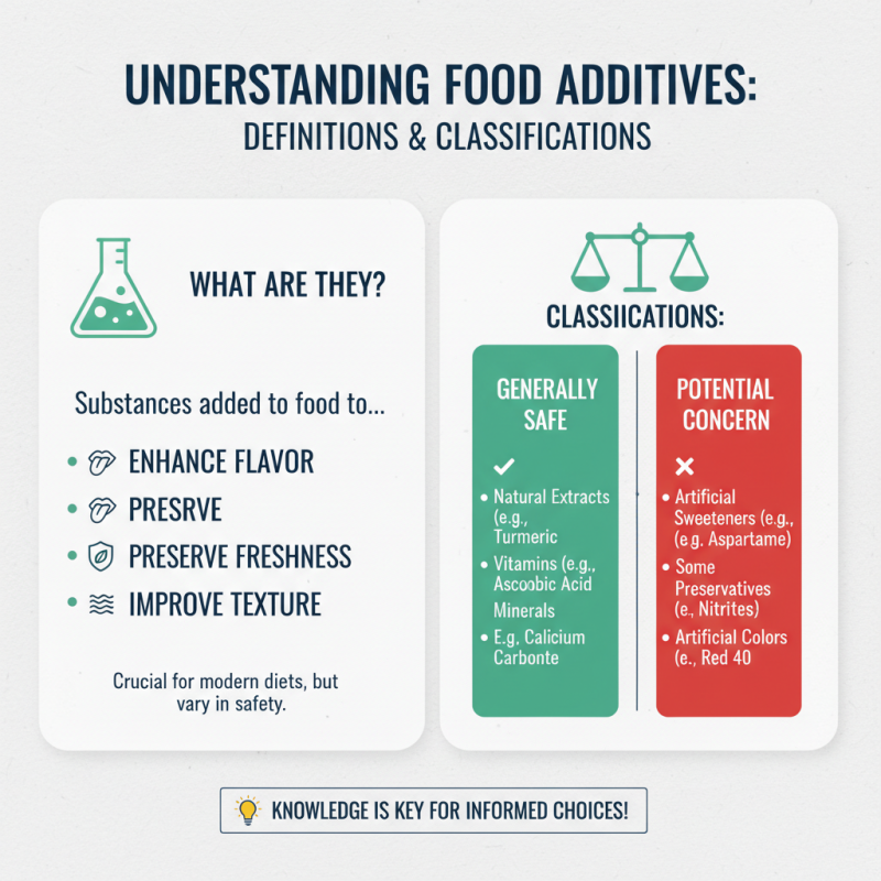 How to Identify Safe Food Additives for Healthy Eating?