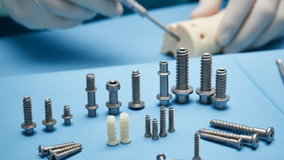 10 Essential Tips for Choosing Orthopedic Implants Screws