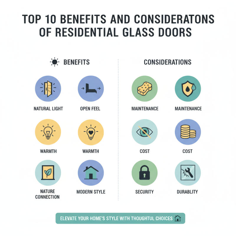 Top 10 Benefits of Choosing Residential Glass Doors for Your Home