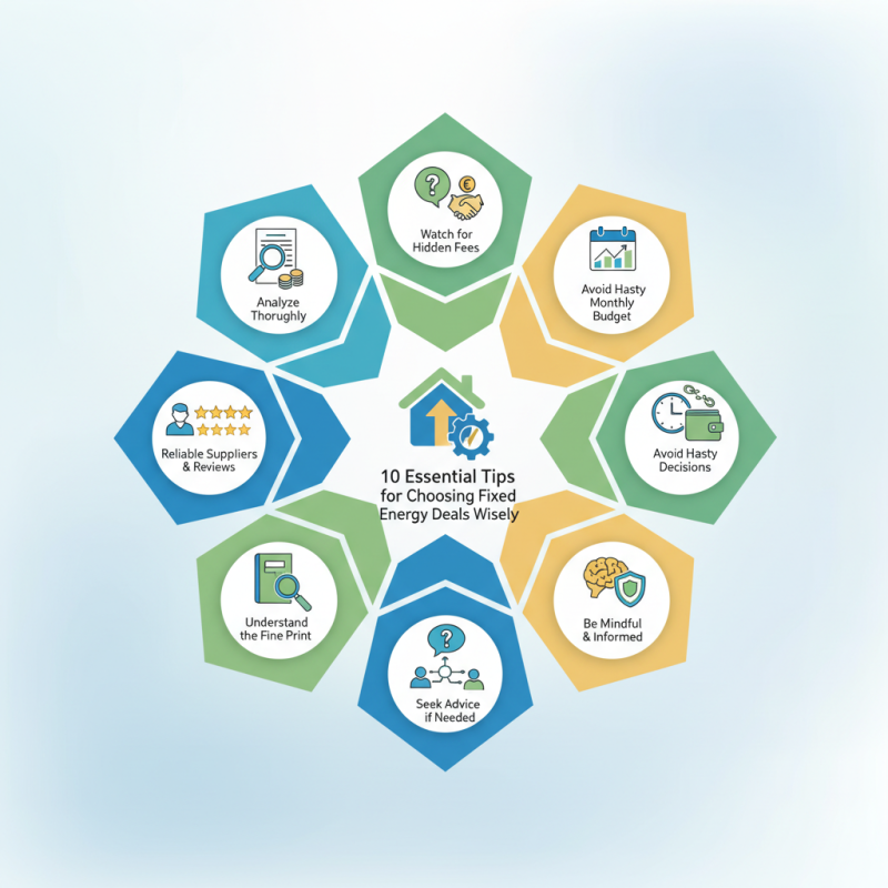 10 Essential Tips for Choosing Fixed Energy Deals Wisely