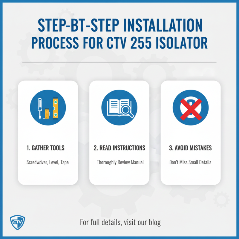 2026 How to Use Ctv 255 Isolator En Verre for Optimal Performance?