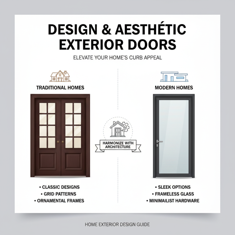 How to Choose Exterior Doors with Glass for Your Home?