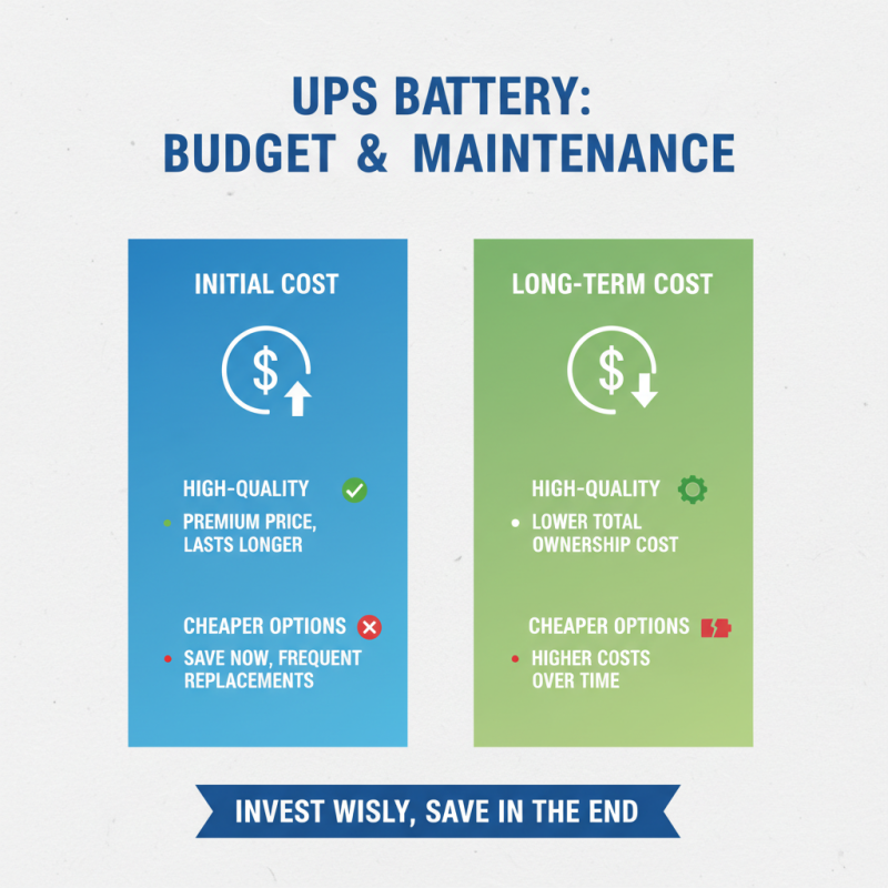 How to Choose the Best UPS Battery for Your Needs?