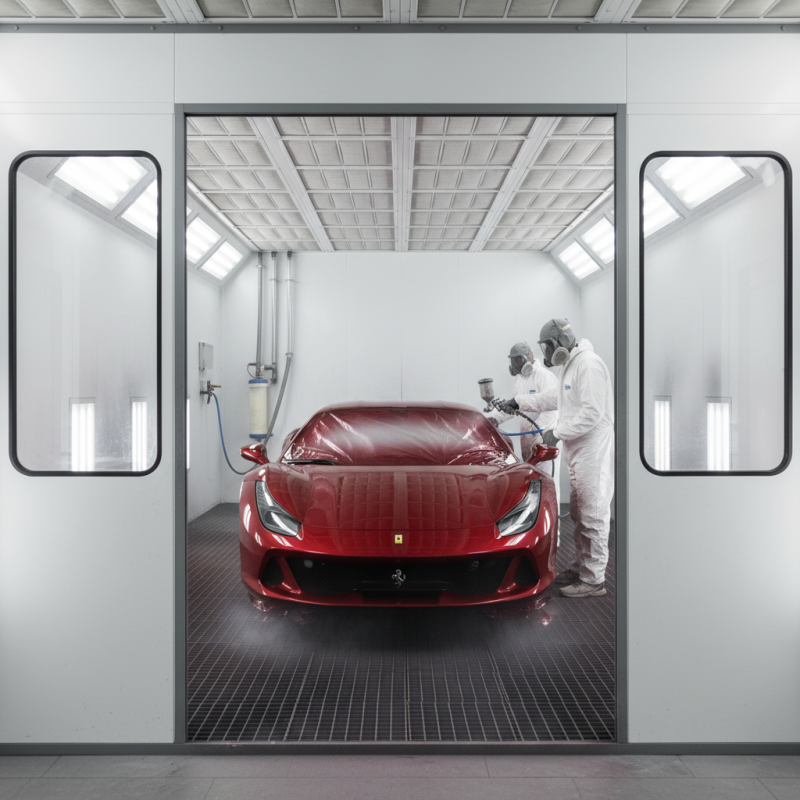 What is a Downdraft Paint Booth and How Does it Work