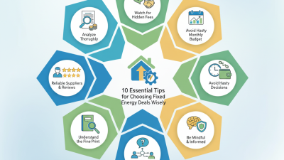 10 Essential Tips for Choosing Fixed Energy Deals Wisely