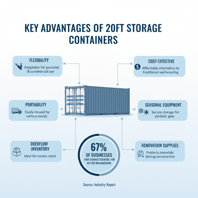 Top Benefits of Using a 20ft Storage Container for Your Space Needs?