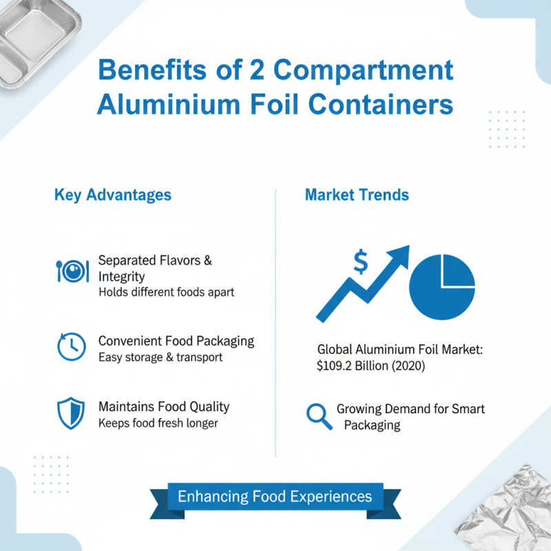 2 Compartment Aluminium Foil Container Benefits and Tips for Use
