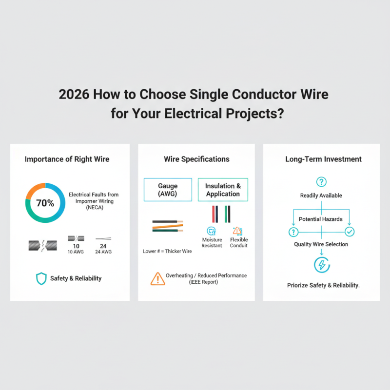 2026 How to Choose Single Conductor Wire for Your Electrical Projects?
