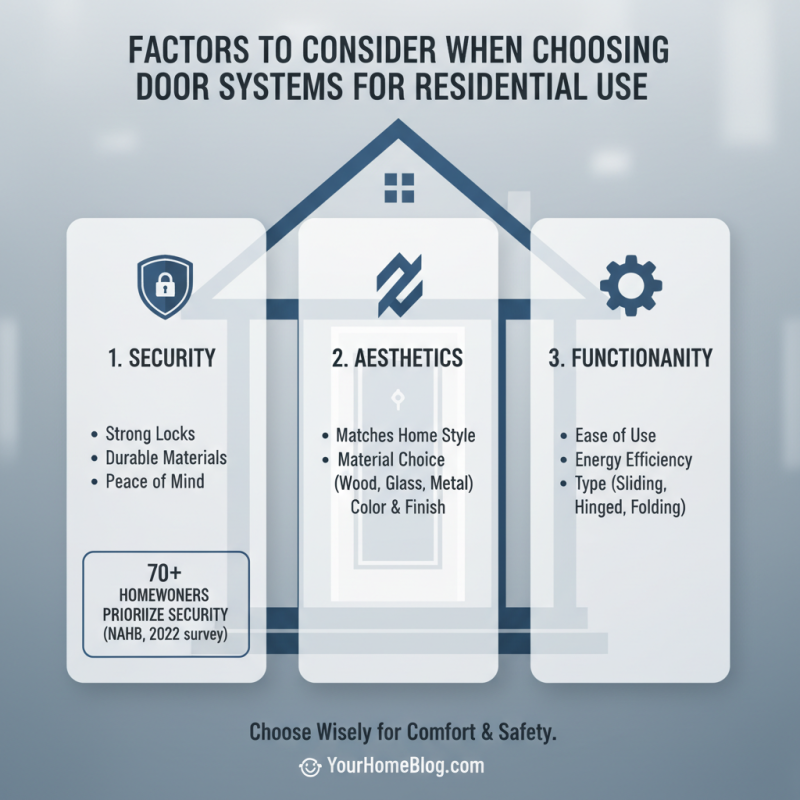 How to Choose the Best Door Systems for Your Home?