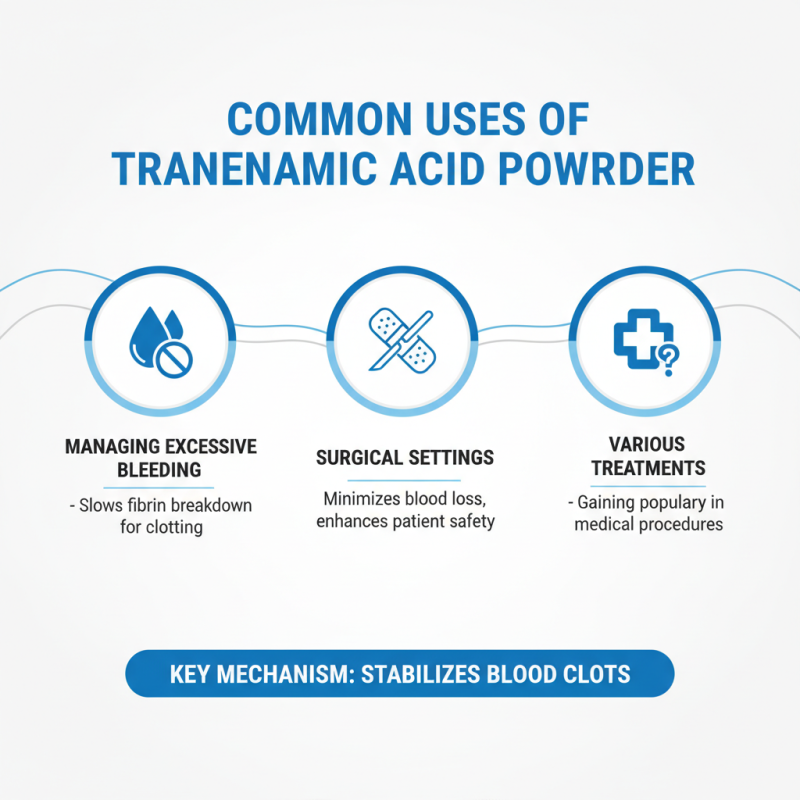 Tranexamic Acid Powder Benefits Uses and Tips for Effective Application?