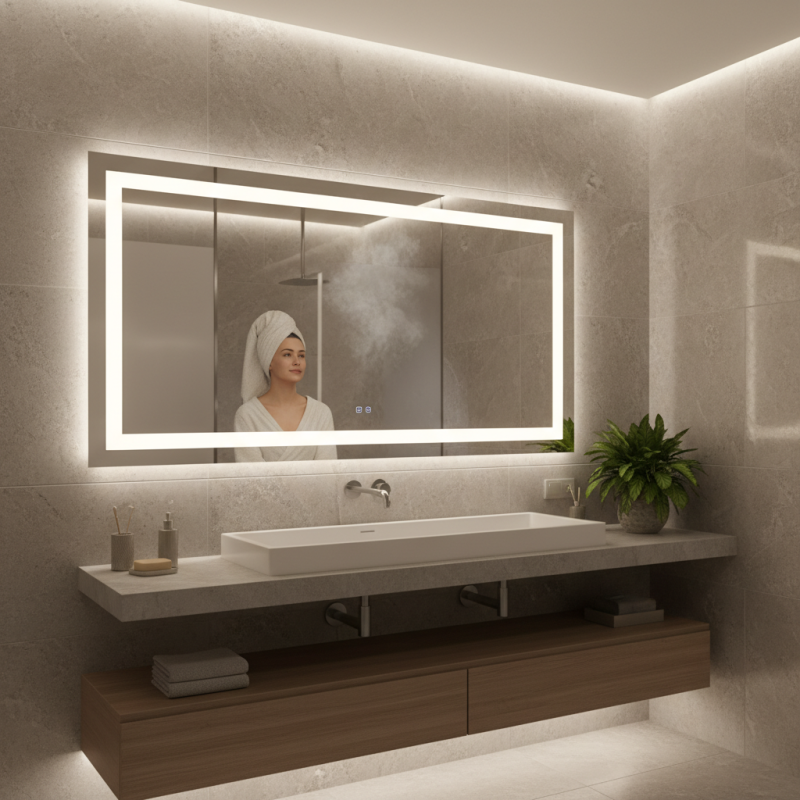 Top Illuminated Bathroom Mirror Features You Should Know?