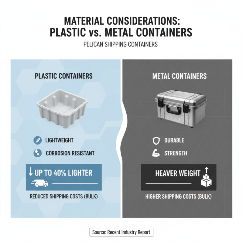 How to Choose the Right Pelican Shipping Containers for Your Needs?