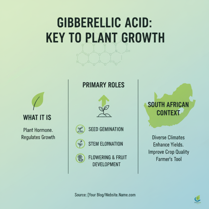 How to Use Gibberellic Acid in South Africa for Healthy Plant Growth?